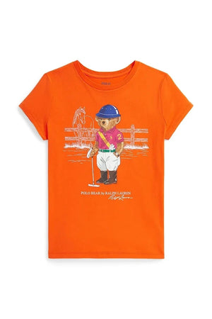 Polo Ralph Lauren Camiseta de algodón para niños