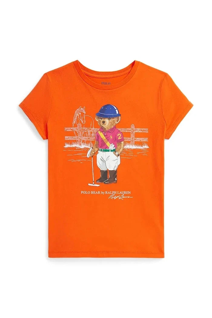 Polo Ralph Lauren Camiseta de algodón para niños