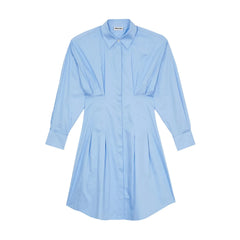 Smallable Woman - Risa Vestido Camisero a Rayas | Azul claro