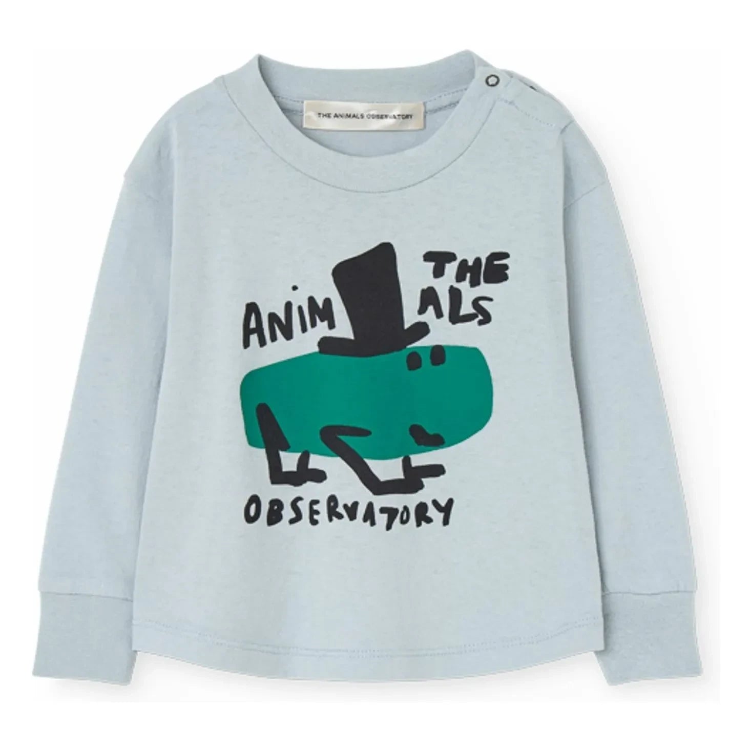 The Animals Observatory - Wapiti The Animals Observatory Camiseta Algodón orgánico | Azul claro