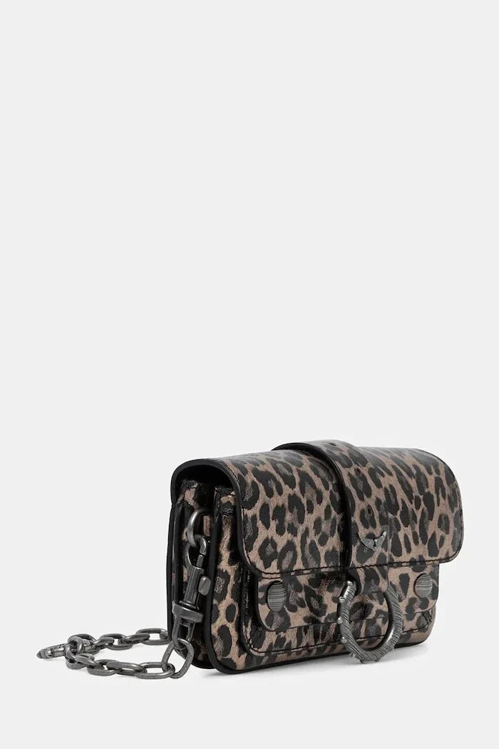 ZADIG&VOLTAIRE KATE WALLET METAL LEO Bolso de piel