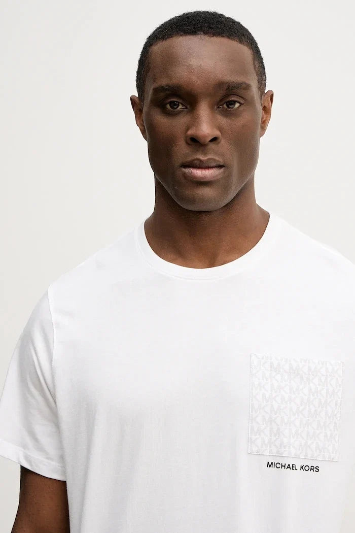 Camiseta de algodón de Michael Kors