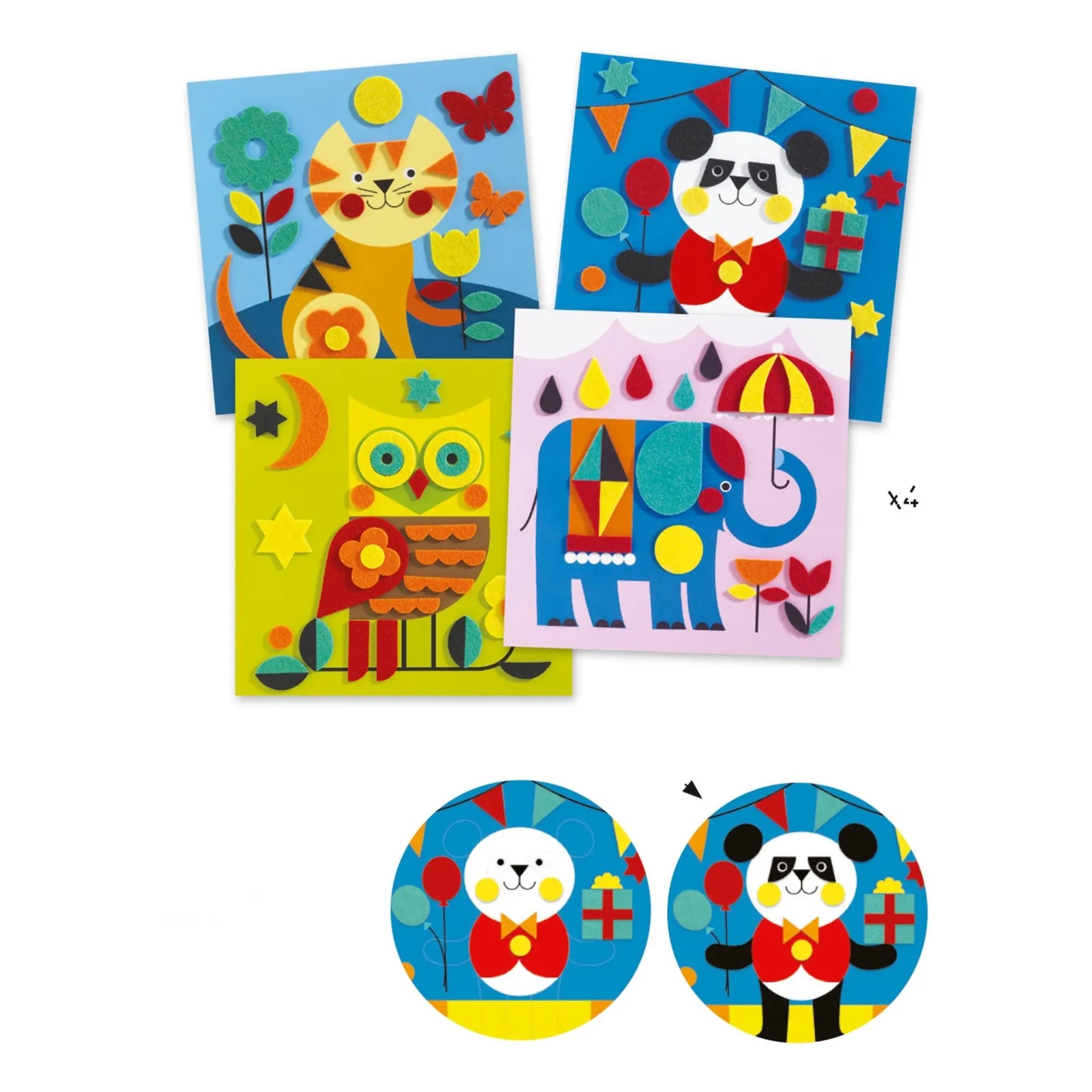 Djeco - Kit de fieltro