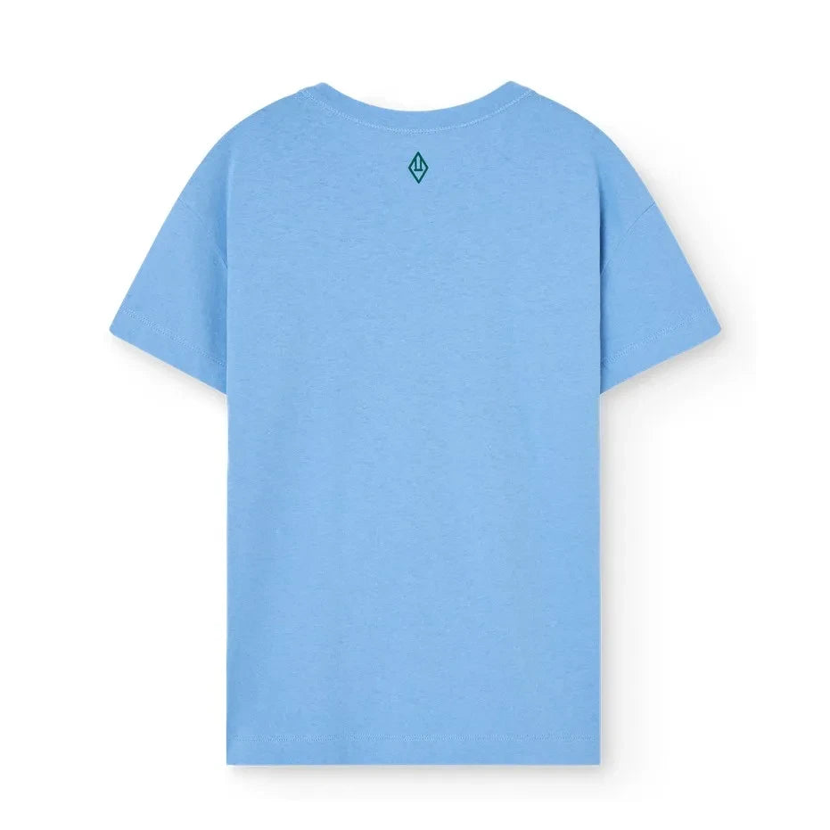 The Animals Observatory - Pupfish Camiseta de algodón orgánico The Animals Observatory | Azul claro