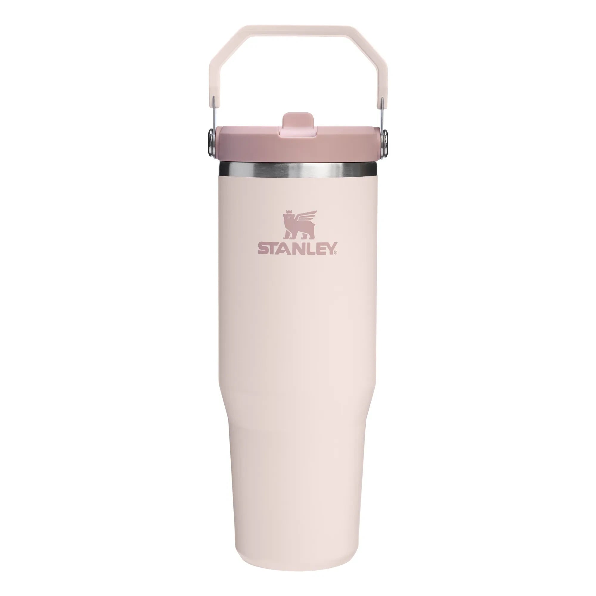 Stanley 1913 - Vaso térmico con aislamiento - IceFlow Flip Straw 2.0 | Rosa Claro