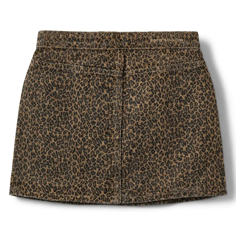 Sofie Schnoor - Falda Callysy Leopardo | Marrón