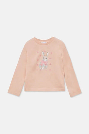Blusa de algodón de manga larga Mayoral