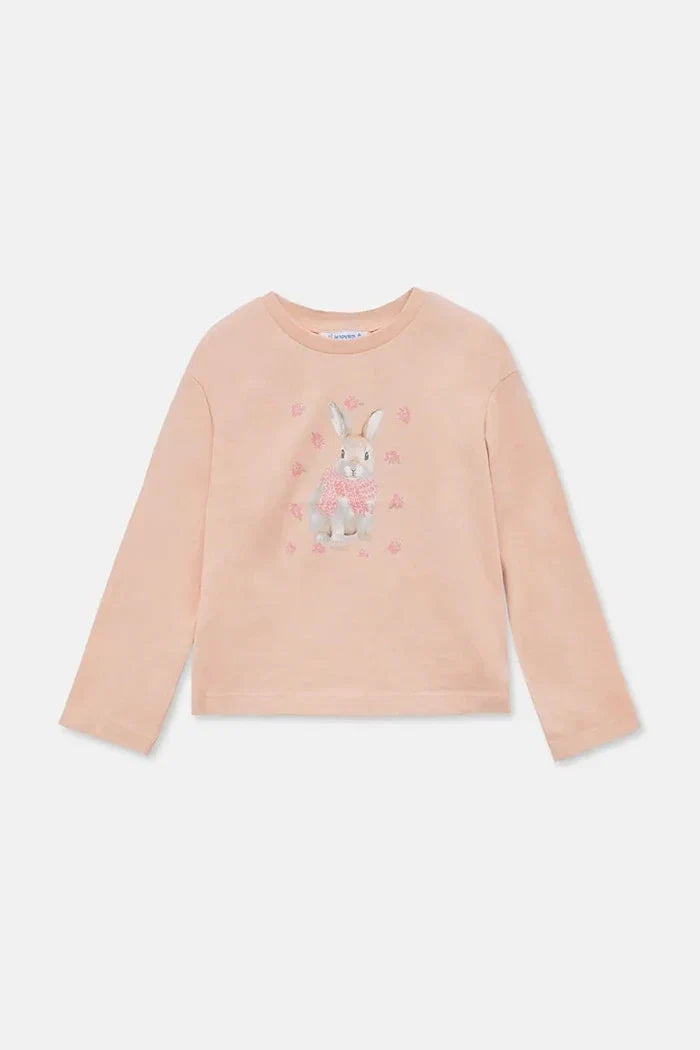Blusa de algodón de manga larga Mayoral