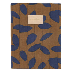 Nobodinoz - Funda para cartilla de salud Hyde Park Hojas azules | Azul