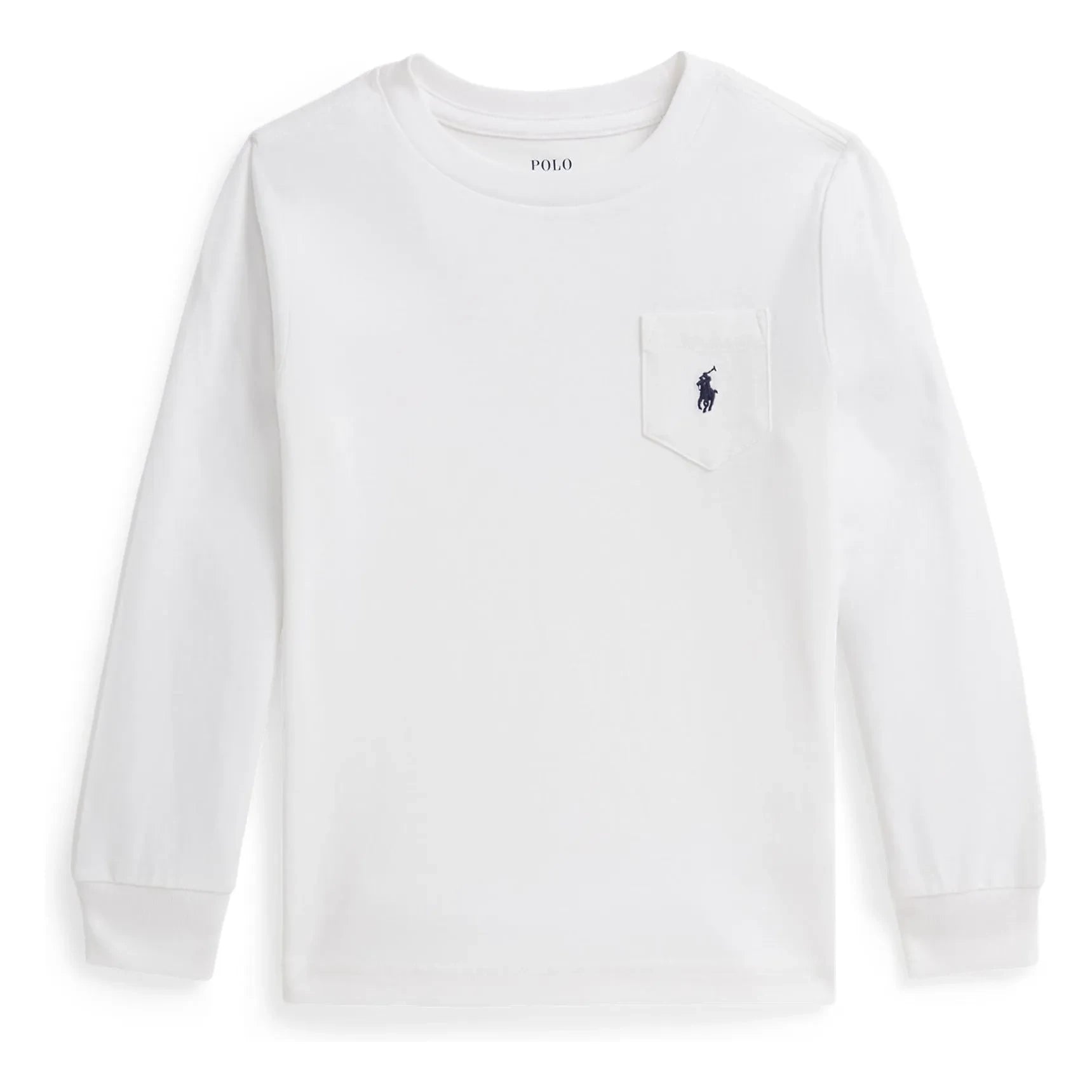 Ralph Lauren - Camiseta de manga larga con logo | Blanca