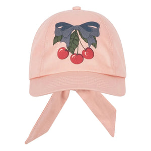 Konges Sløjd - Gorro de algodón orgánico Frankie Cherries | Rosa