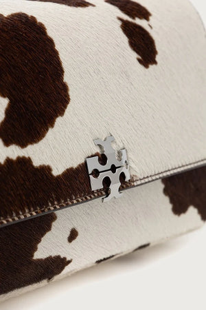Bolso bandolera de piel Tory Burch Charlie para mujer