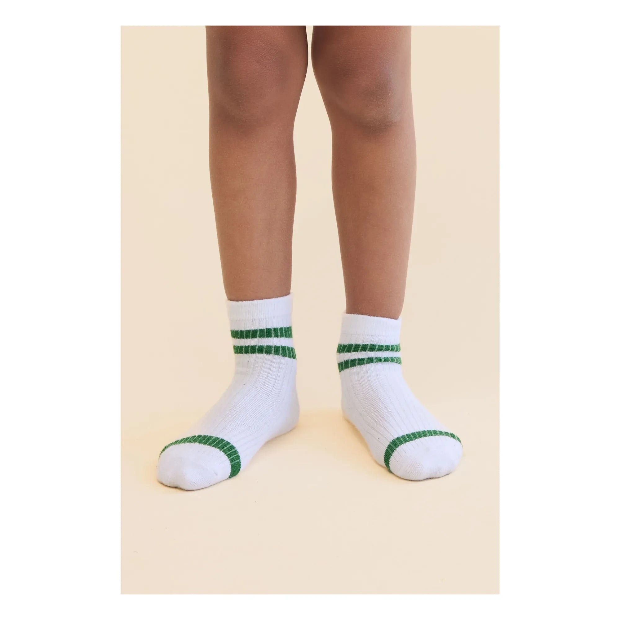 Flöss - 2 pares de calcetines de tenis Vitus | Blanco