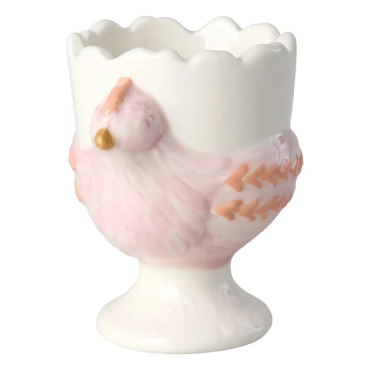 Rice - Huevera de cerámica Pollo | Rosa