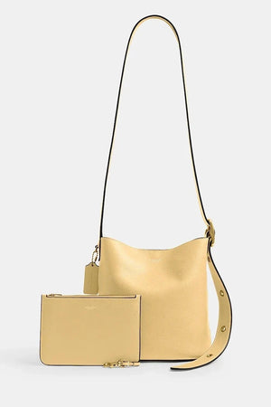 Bolso bandolera de piel Coach para mujer Bleecker Bucket Bag 21