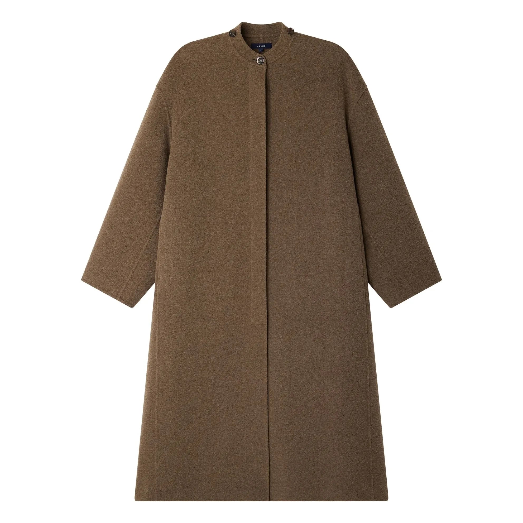 Soeur - Abrigo de lana Finn | Beige