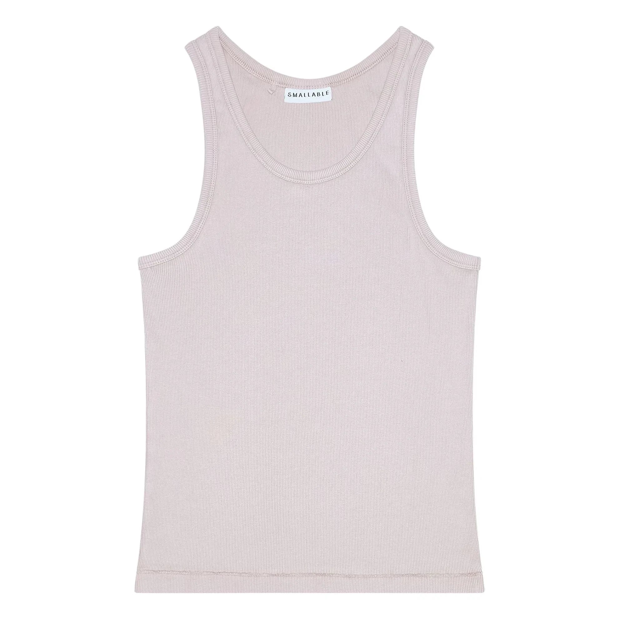 Smallable Woman - Camiseta de tirantes acanalada de algodón orgánico Ayla | Mastic