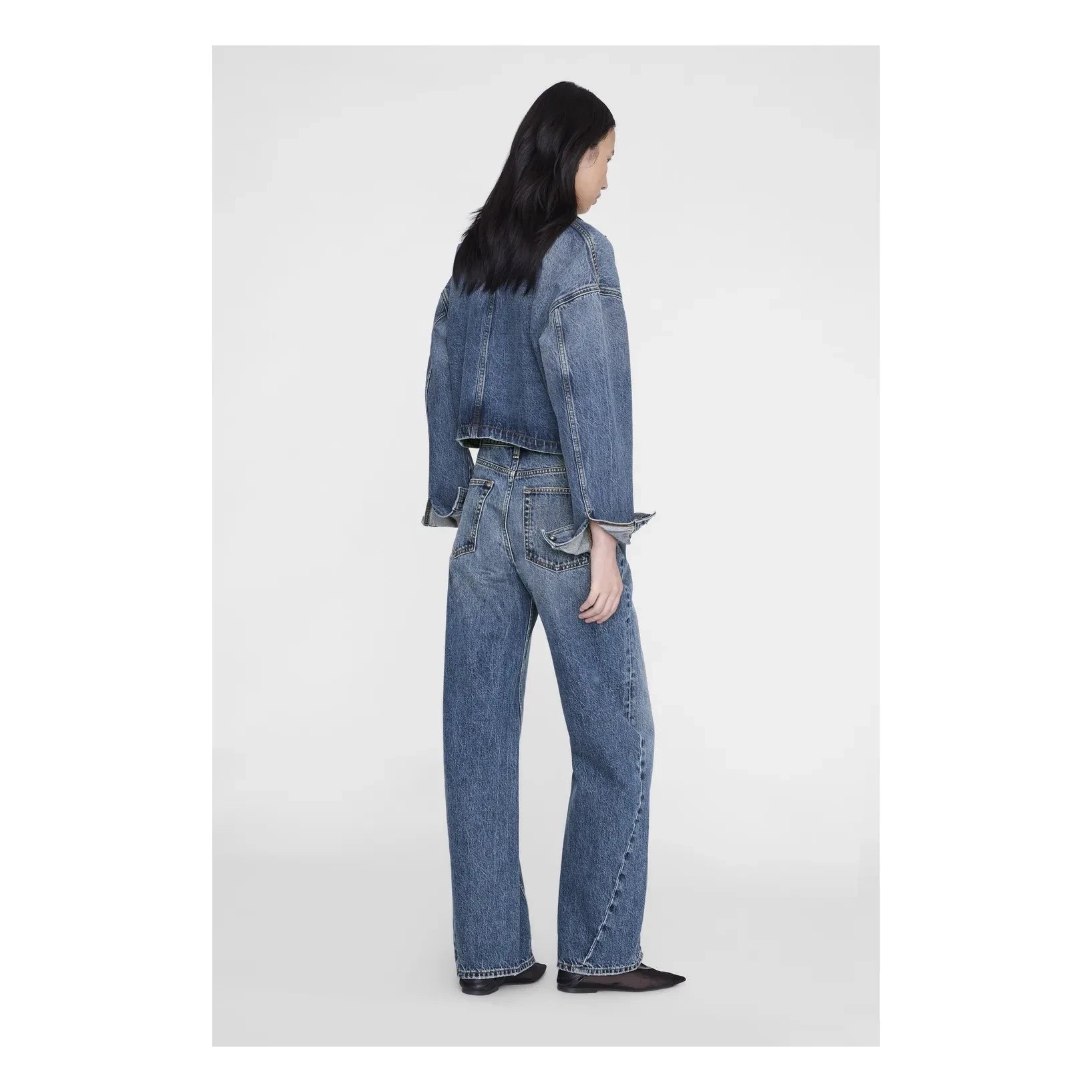 Anine Bing - Yuma Denim Ceket | Mavi