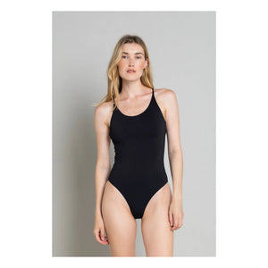 Smallable Mujer - Amy Traje de baño de una pieza con espalda cruzada | Negro