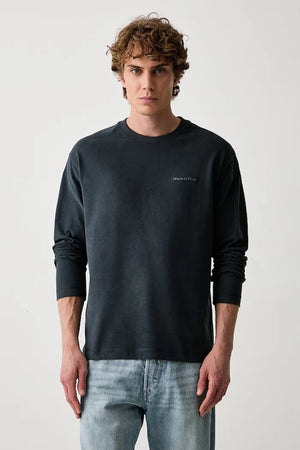 Marc O'Polo blusa de hombre de algodón de manga larga