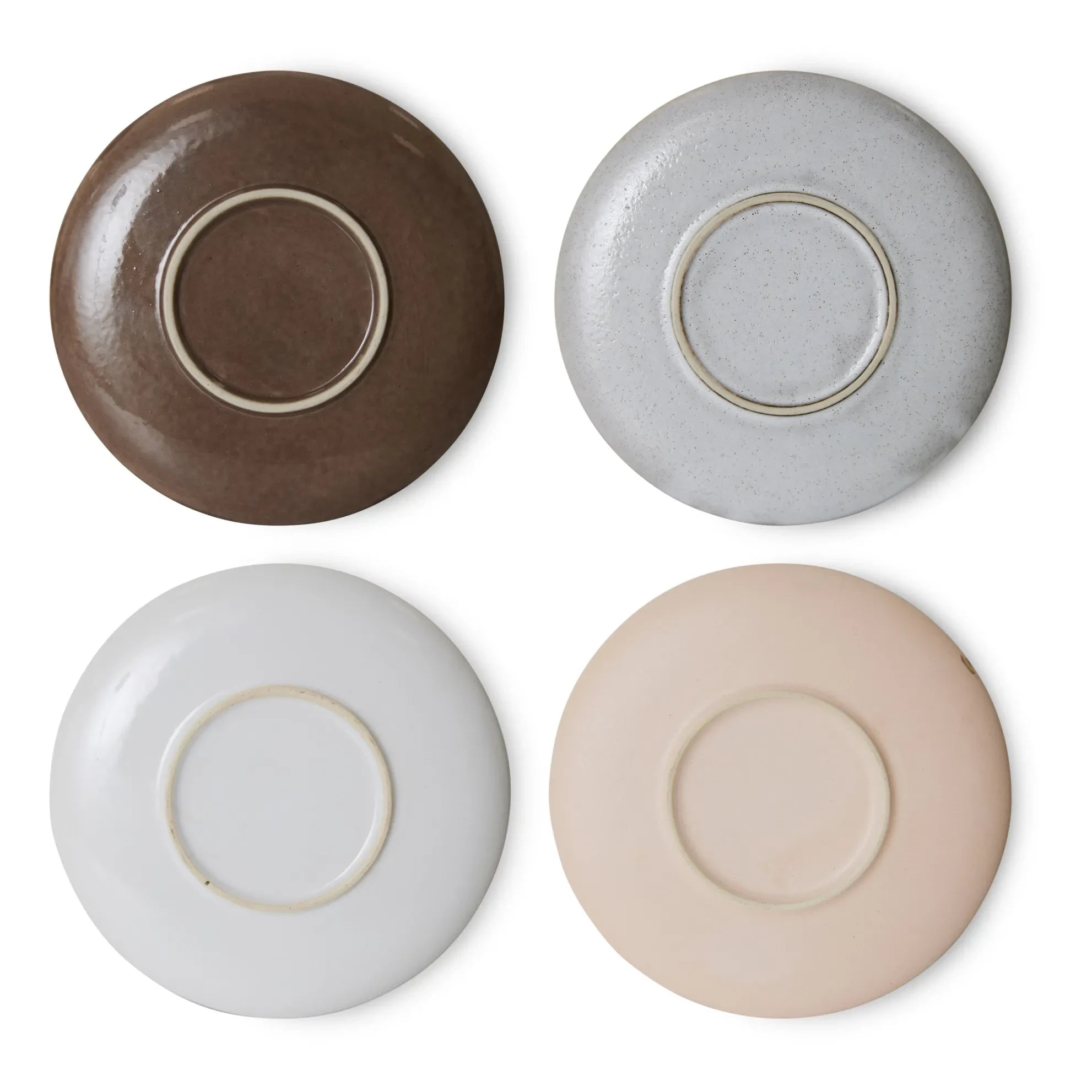 HKliving - Platos de los 70 - Set de 4
