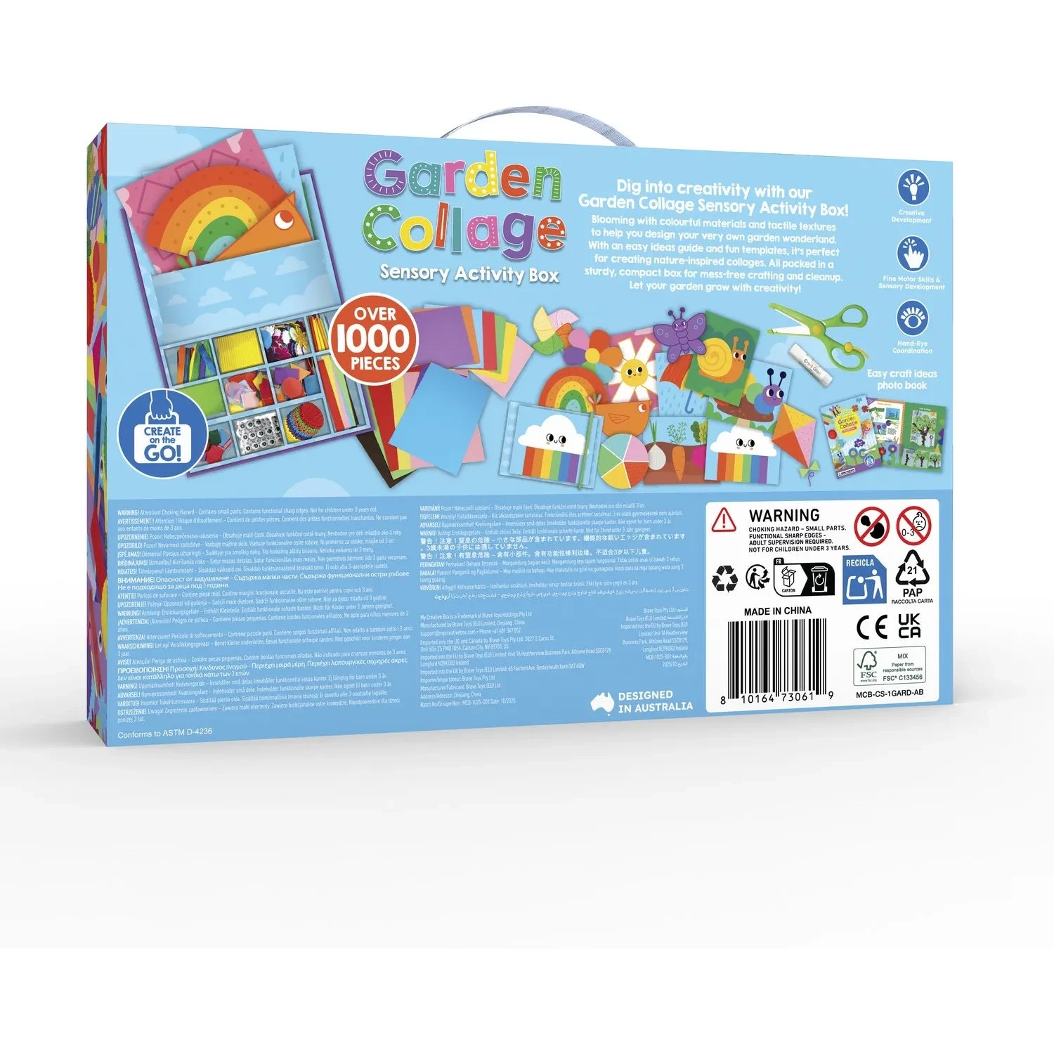 My Creative Box - Yaratıcı Kolaj Kiti - Bahçe