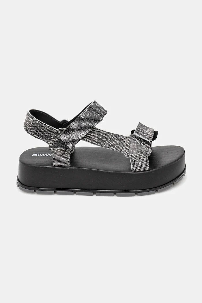 Melissa FLOWING PLATFORM DENIM Sandalia