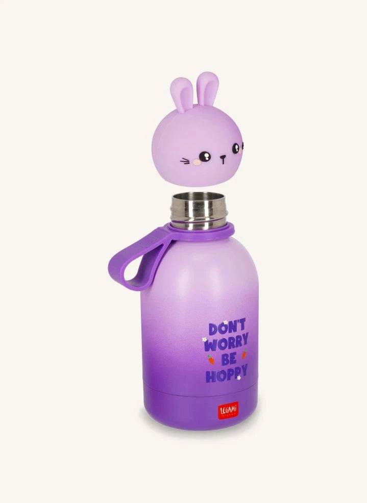 Legami - Botella de Agua Aislada con Conejo
