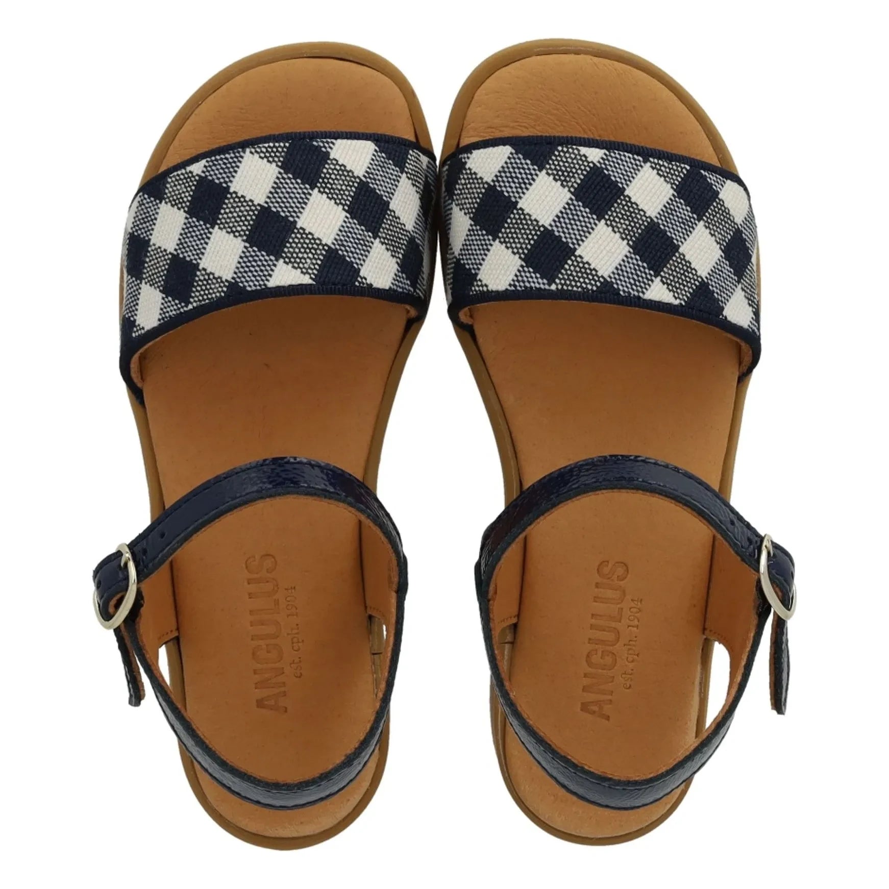 Angulus - Sandalias con tiras | Azul marino