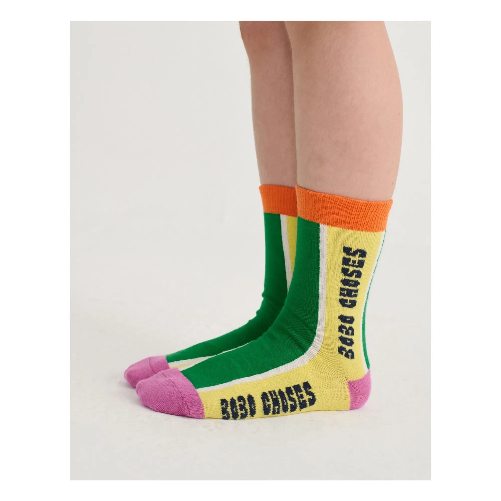Bobo Choses - Bobo Choses Pack de 2 pares de calcetines de algodón orgánico | Naranja