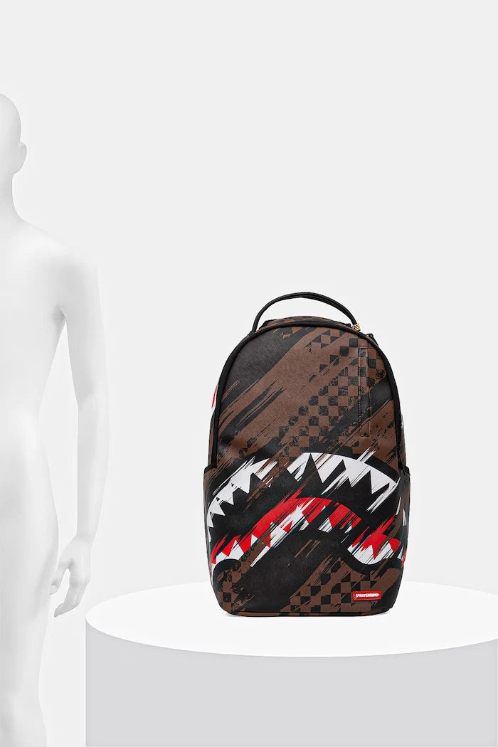 Sprayground - Kahverengi Suni Deri Sırt Çantası 910B8556NSZ