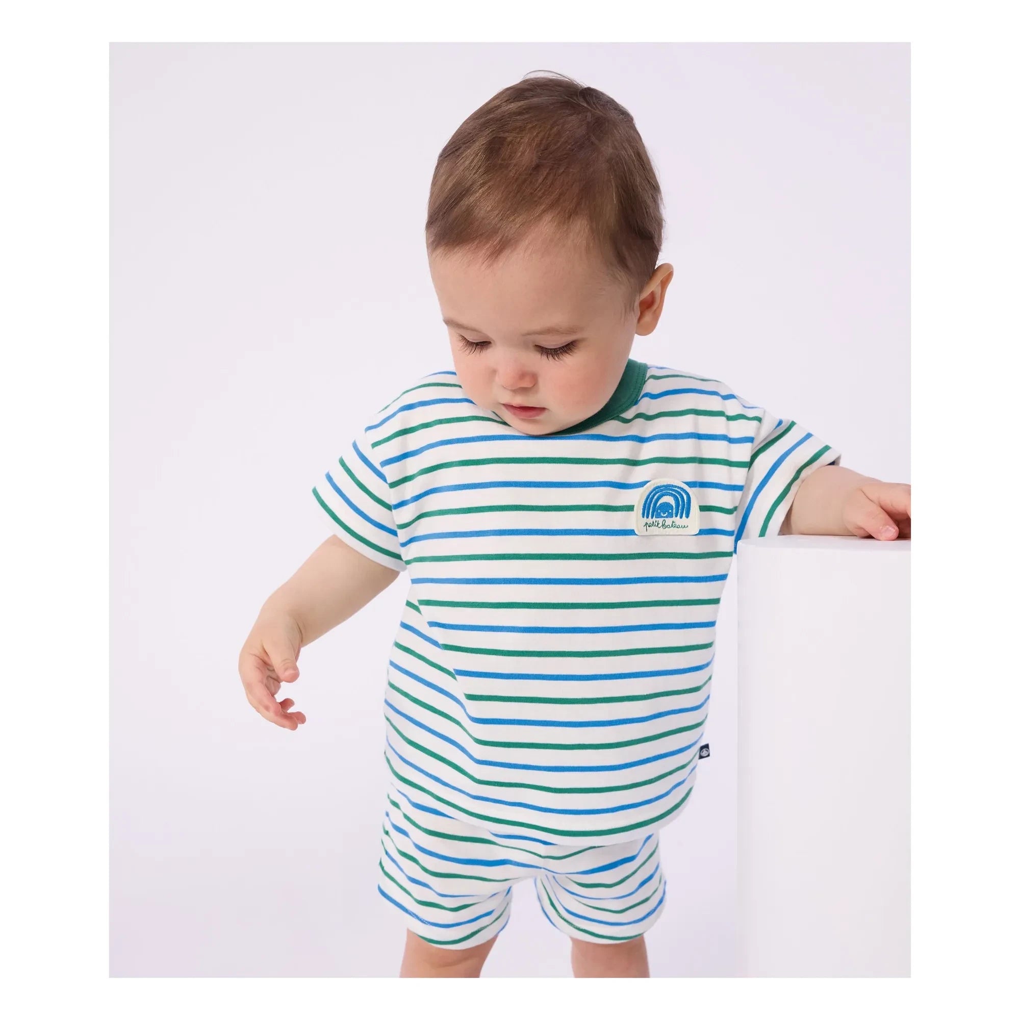 Petit Bateau - Camiseta Rayas | Blanco