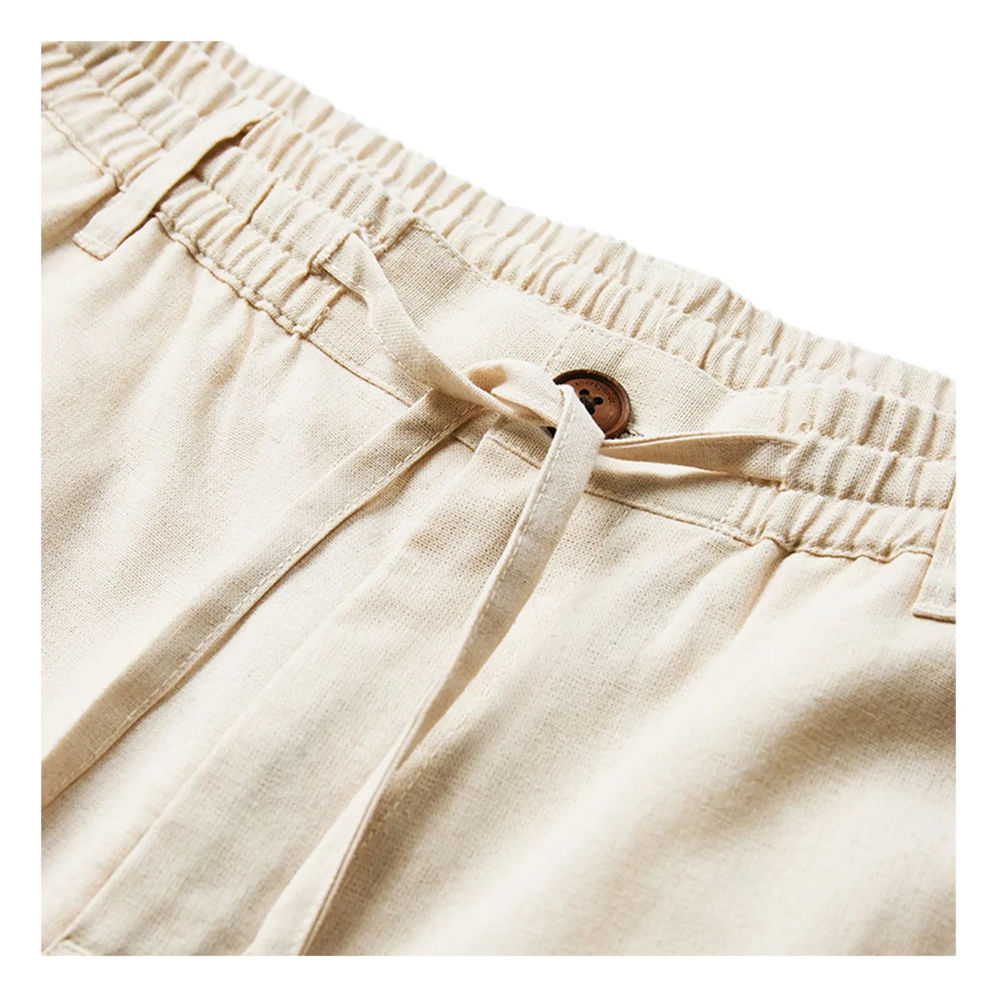 Anerkjendt - Pantalones de lino Akjan | Beige