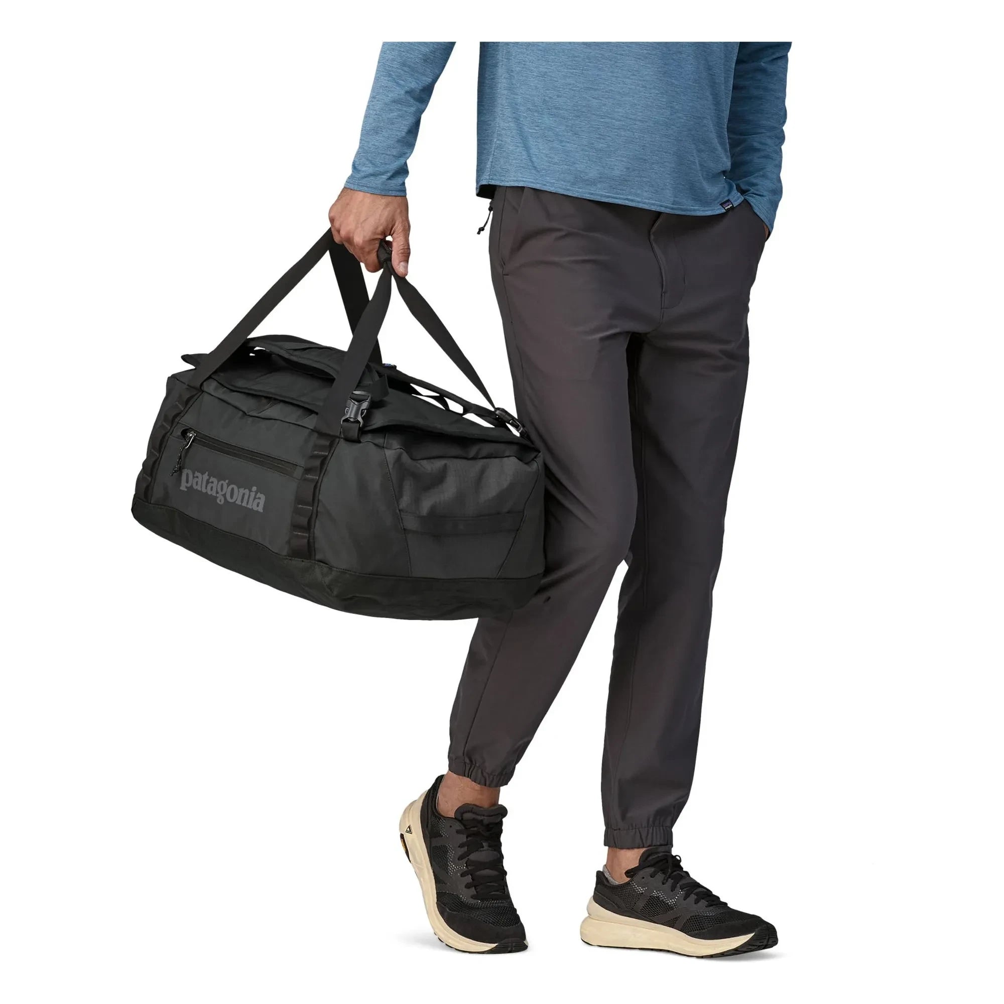 Patagonia - Mochila de fibra reciclada Black Hole Duffel 40L | Negro