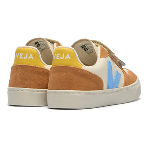 Veja - Zapatillas Scratch Pequeñas V-10 Cuero | Naranja