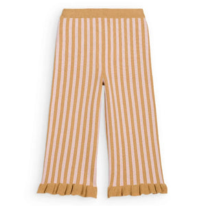 Louise Misha - Salia Çizgili File Pantolon | Karamel