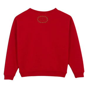 birinit - Sudadera de algodón orgánico Chili Birinit | Rojo