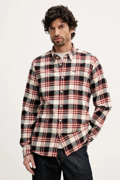 Camisa de algodón Barbour Fallbay