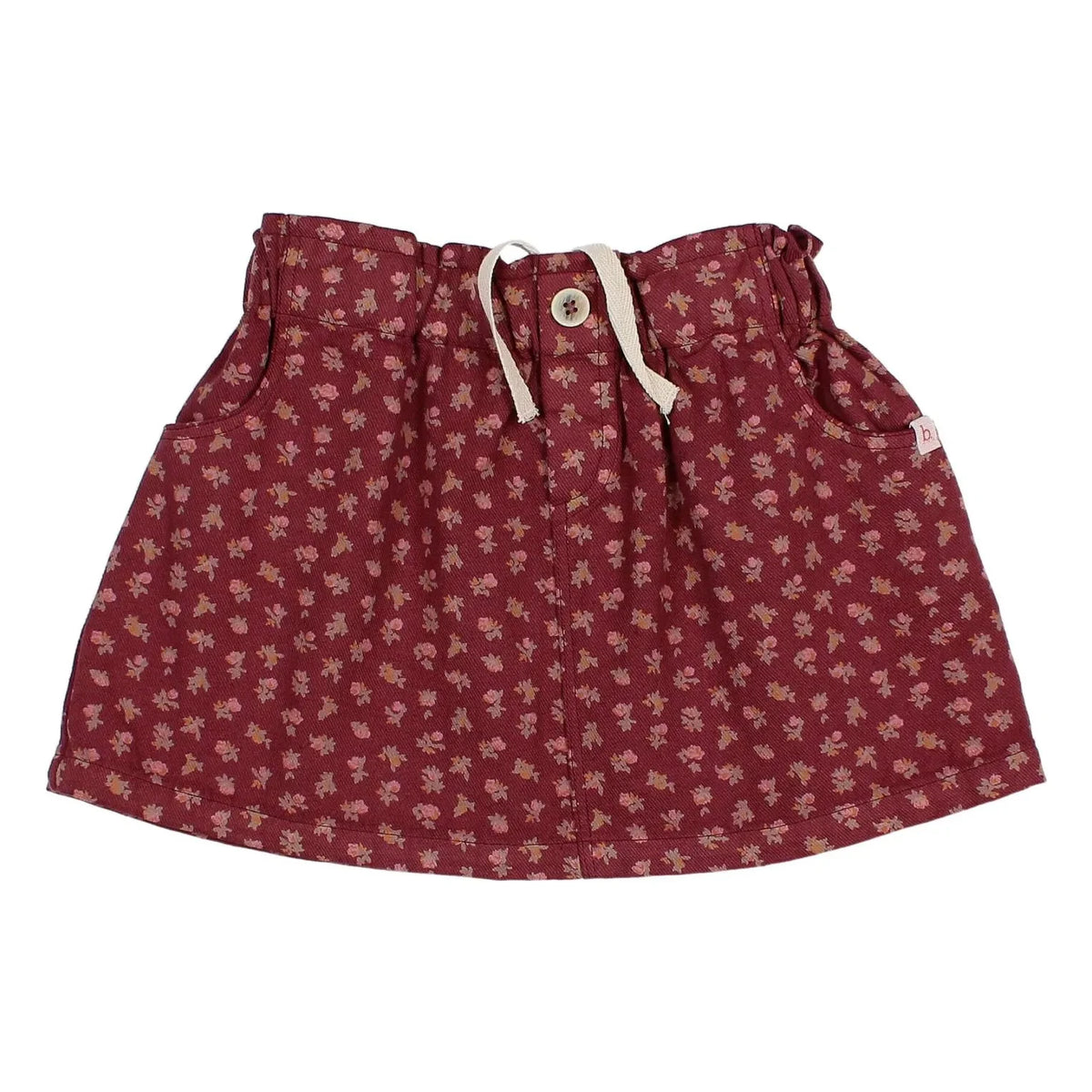 Búho - Falda Cottage Fleurie | Burdeos
