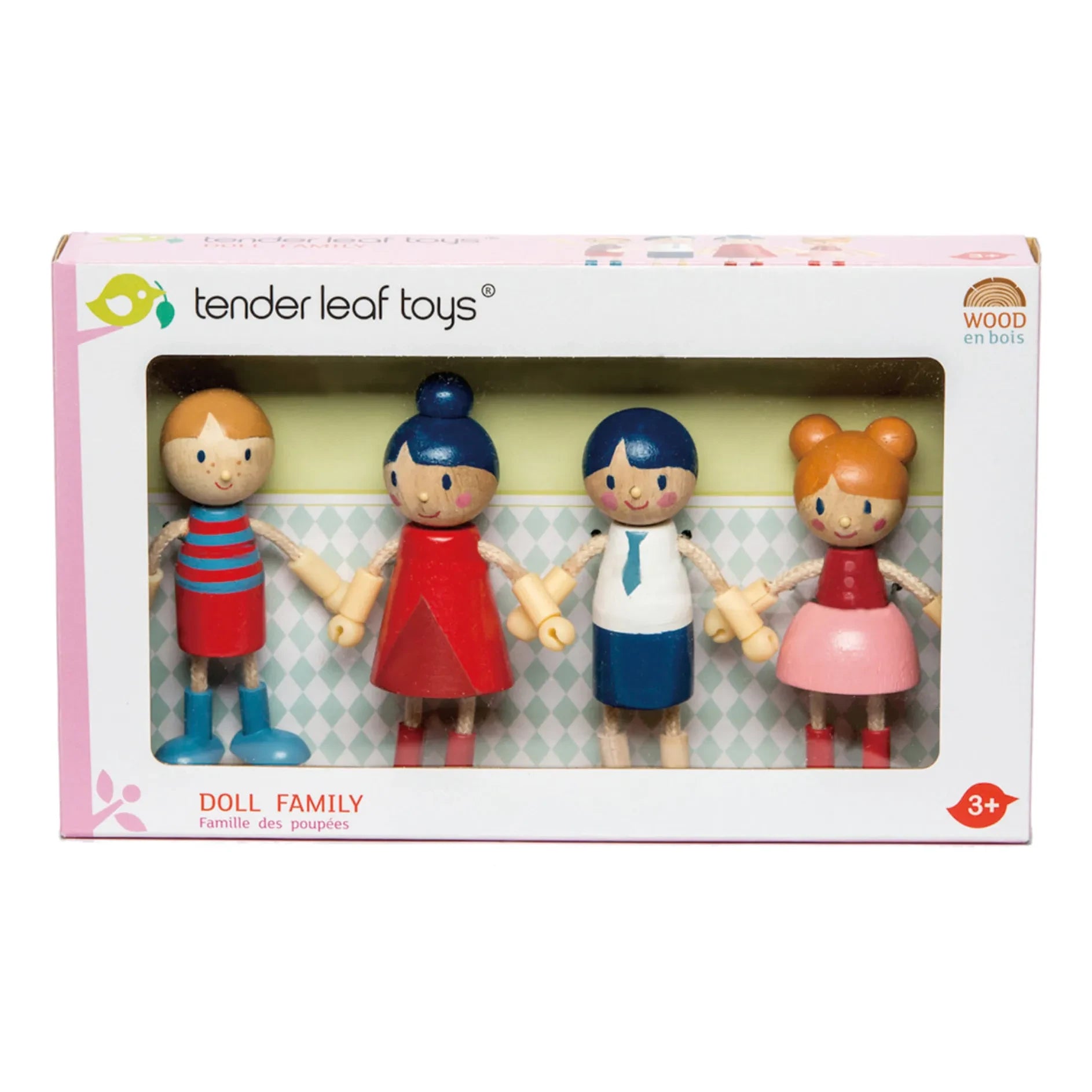 Tender Leaf Toys - Familia de muñecas