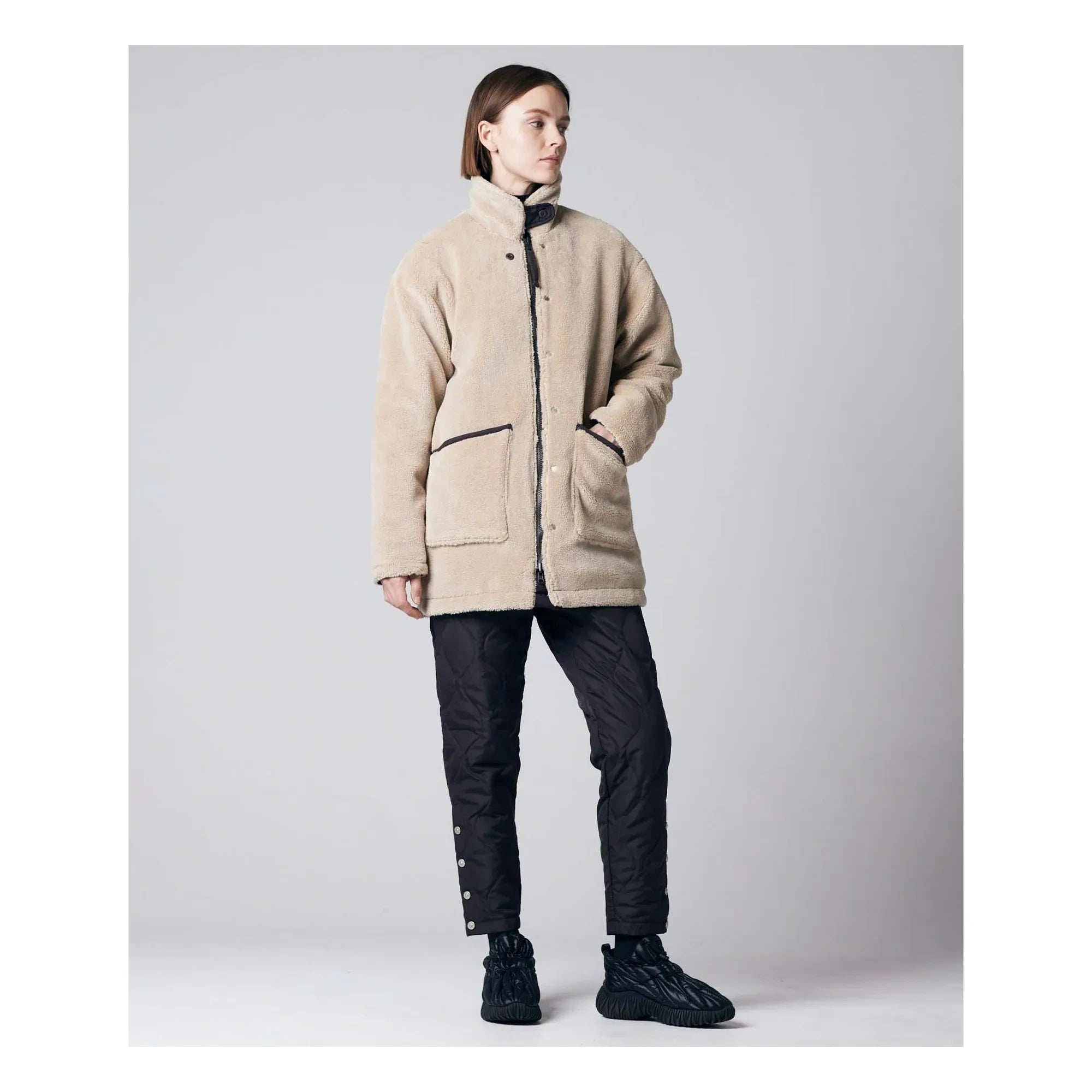Taion - Chaqueta militar reversible N-1 | Chocolate