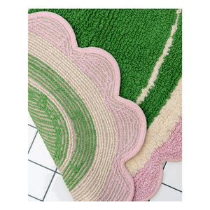 Tarta Gelatina - Alfombrilla de baño Carmen | Verde