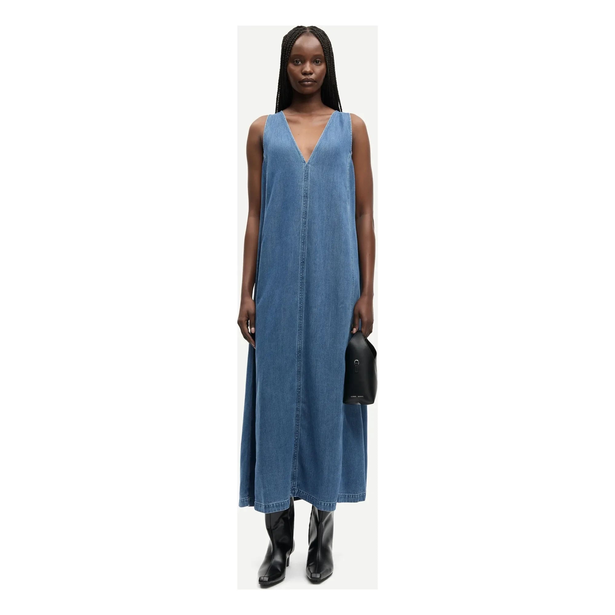Samsoe Samsoe - Vestido Saskylar azul
