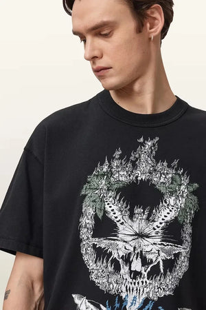 Camiseta de algodón PALM para hombre de AllSaints