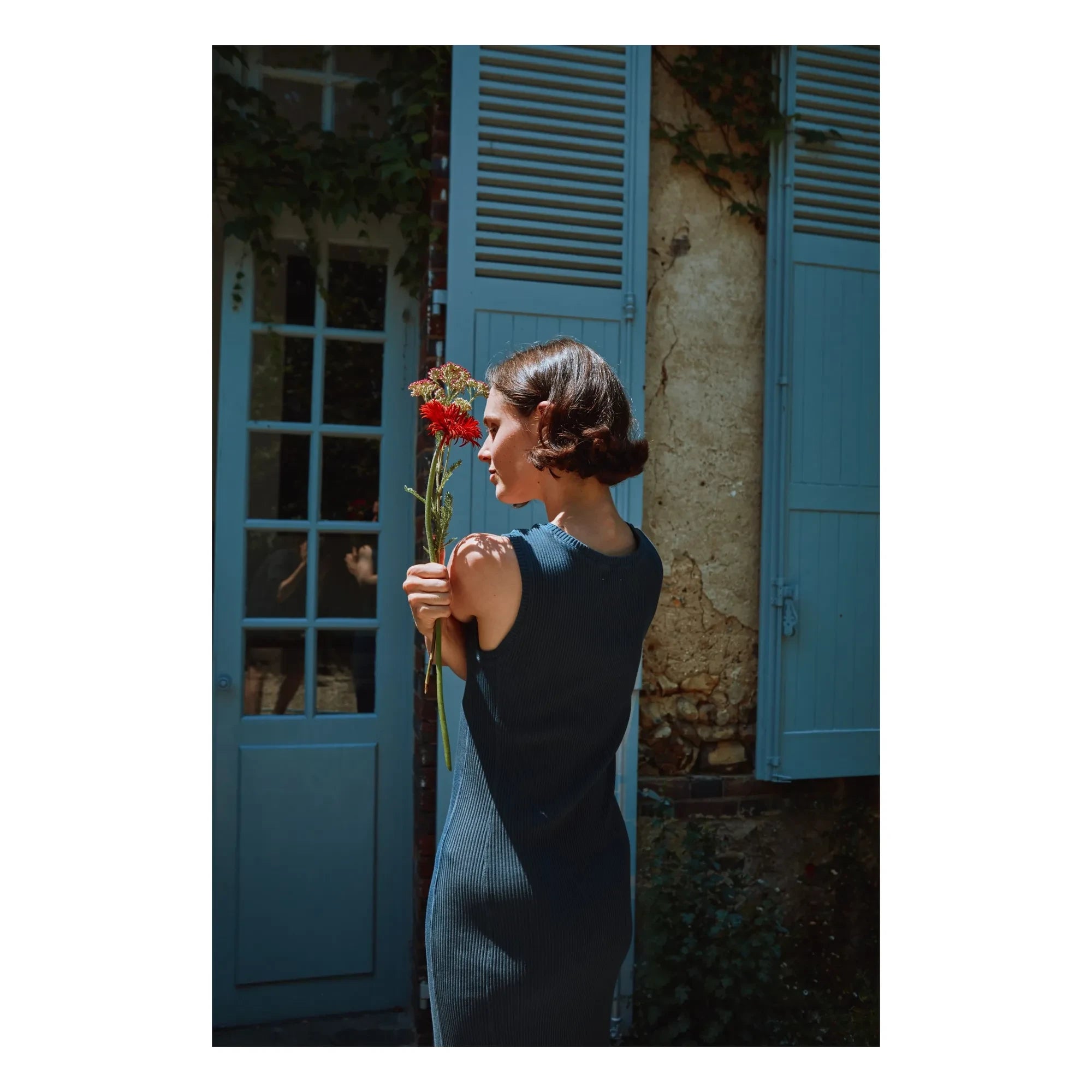 Poudre Organic - Vestido Féve | Azul marino