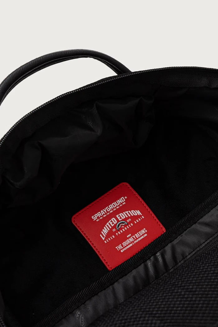 Sprayground - Mochila Marrón de Tiburones en París 910B7409NSZ