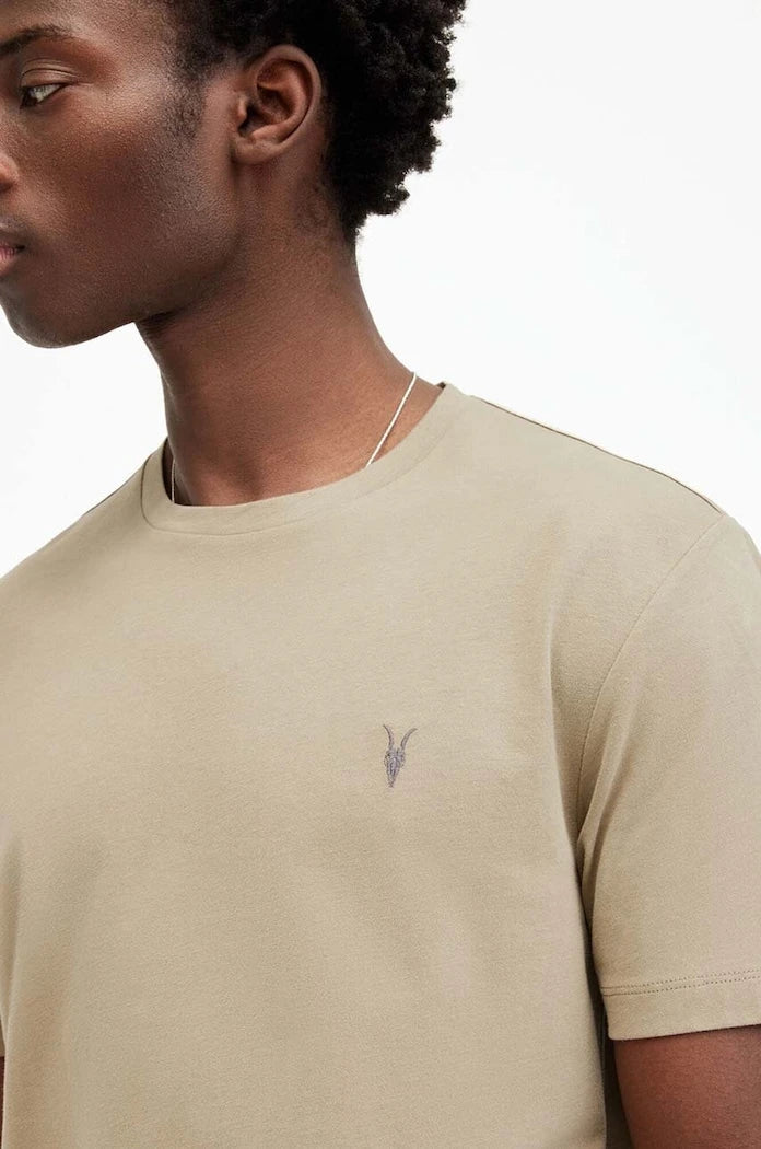 Camiseta de algodón AllSaints BRACE SS CREW