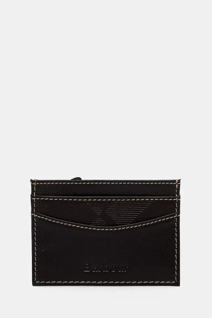 Cartera y tarjetero de cuero Barbour para hombre Tyneside