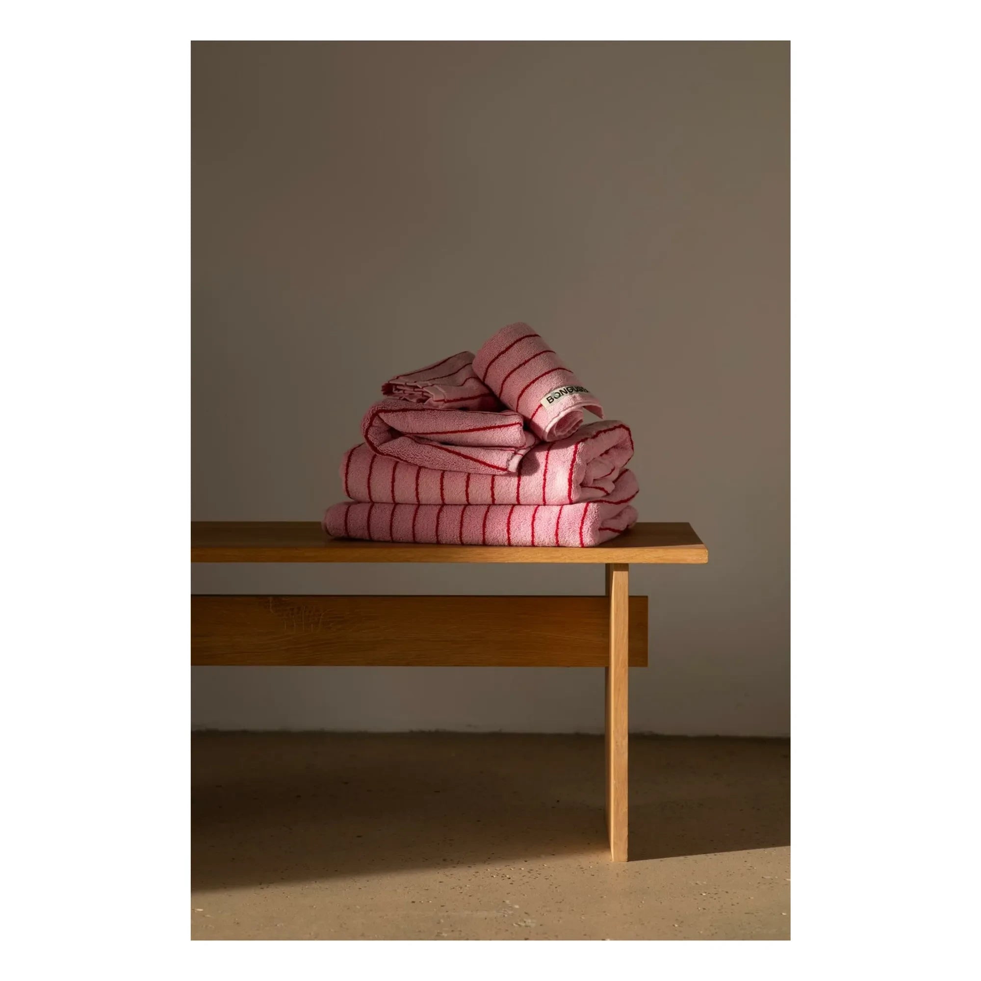 Bongusta - Toalla de baño Naram | Rosa
