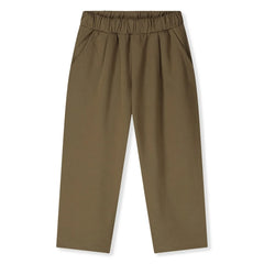 Gray Label - Oversize Organik Pamuk Pantolon | Kahverengi